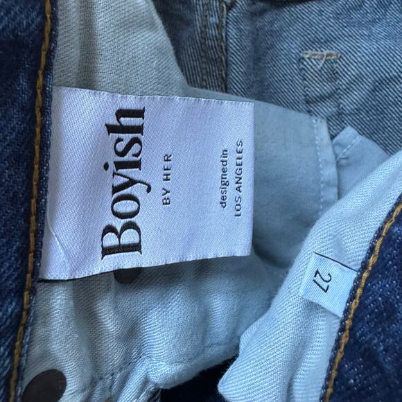 Boyish The Billy Jean in Waterfall size 27 Rigid Skinny Denim High Rise - Picture 6 of 7